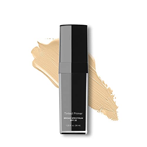 Tinted Face Primer Broad Spectrum SPF 20 Hydrates Smooths and Protects Skin (Fair)-Velvo Beauty