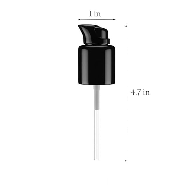 3PCS Black Replacement Foundation Pump Make-Up Cosmetic Liquid Foundation Make-Up Pump for MAC and Estee Lauder Double Wear Foundation (3PCS)-Velvo Beauty