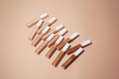 FLOWER BEAUTY By Drew Barrymore Light Illusion Full Coverage Concealer - Diffuse Dark Under Eye Circles + Blurs Blemishes - Weightless Formula + Crease Proof Makeup (Vanilla)-Velvo Beauty