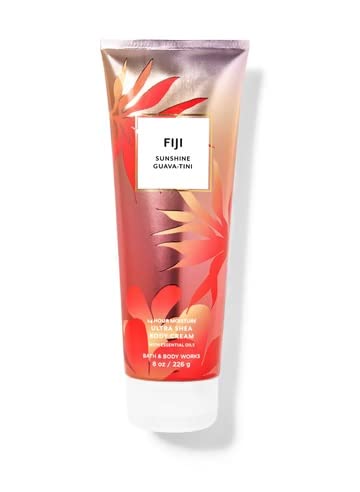 Bath & Body Works FIJI SUNSHINE GUAVA-TINI Trio Gift Set - 24 Hour Moisture Ultra Shea Body Cream Set Of 3 - Full Size-Velvo Beauty