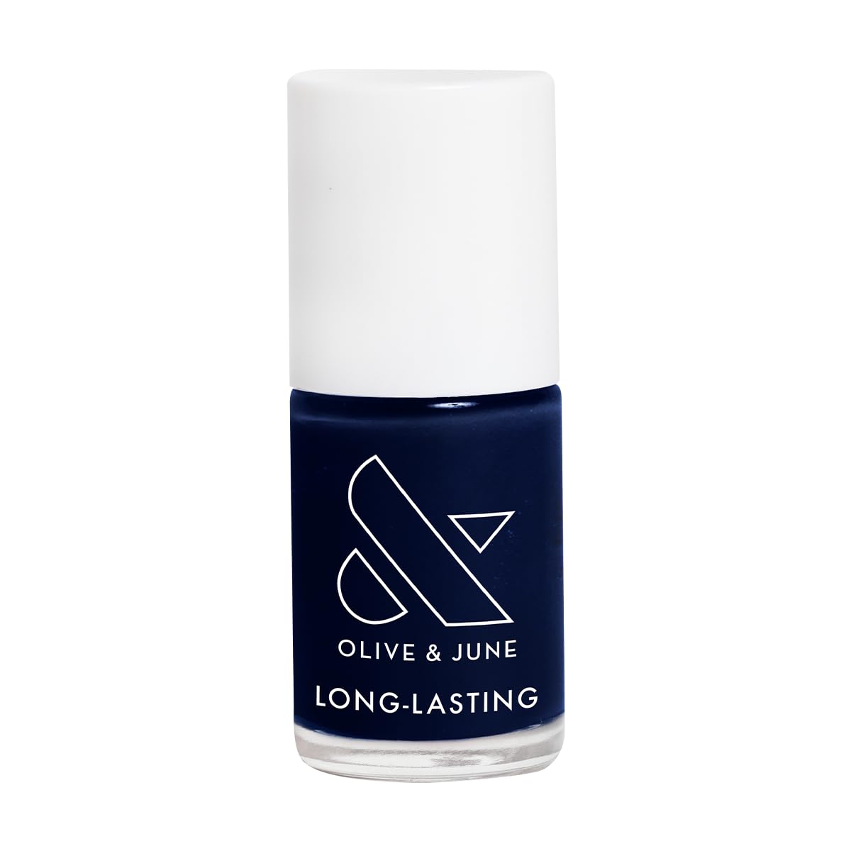 Olive & June Long Lasting Nail Polish | Plump Gel-Like Finish No Lamp Needed | Lasts up to 10 days | Salon-Quality at Home 15-Free Vegan Cruelty-Free Chip-Resistant Shine | HJ Shimmering Midnight Blue-Velvo Beauty