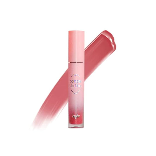 keybo Lip Plumper Dotom Lip Plus 16 Colors, 3 Steps Extreme Plumping Clear Lip Gloss by Essence Lip Care Oil & 16 Color Tints from Korean Makeup (07. Autumn Rose)-Velvo Beauty