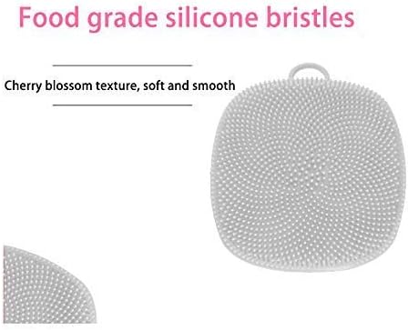 VWMYQ 2 Pack Face Scrubber，Silicone Face Scrubber for Men, Facial Cleansing Brush Silicone Face Wash Brush Manual Waterproof Cleansing Skin Care Face Brushes for and Exfoliating-Velvo Beauty