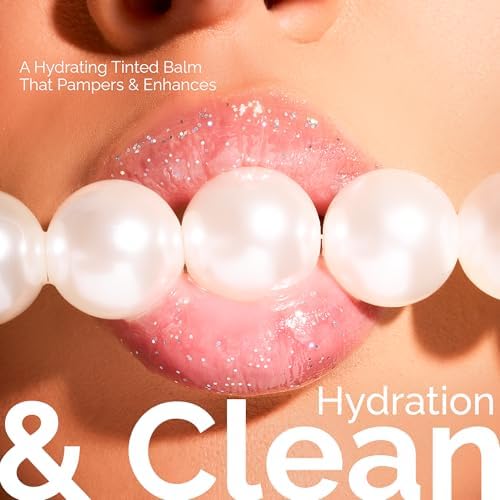 Tinted Lip Balm Elixir for OIder Women, Hydrating Vegan Lip Care with Sheer Color & Moisturizing Glow – Non-Sticky Nourishing, Lip Plumping Treatment for Soft, Smooth Lips (Strawberry 10ml)-Velvo Beauty