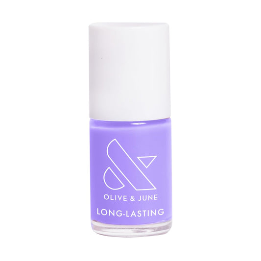 Olive & June Long Lasting Nail Polish | Gel-Like Finish No Lamp Needed | Lasts up to 10 days | Salon-Quality Color at Home |15-Free Vegan Cruelty-Free Chip-Resistant Shine |Bold & Unshaken Bold Purple-Velvo Beauty
