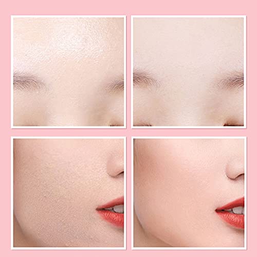 2PCS Hunmui Face Primer Pore Base Gel Cream Cover Pores Water Embellish Skin Silky Finish Primer, Remove Oils Isolating Pore Light Weight Primer Natural Make Up To Flawless Face Firming Moisturizers-Velvo Beauty