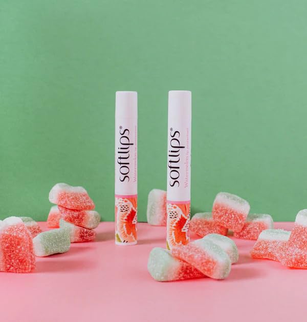 watermelon lip balm with intense hydration 2 sticks-Velvo Beauty