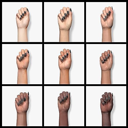 Beetles Black Halloween Gel Polish 2Pcs Pure Black Gel Nail Polish Set 15ml Dark Base Color Soak Off Uv Nail Lamp Art Manicure DIY Design Gift for Women Long Nights Collection-Velvo Beauty