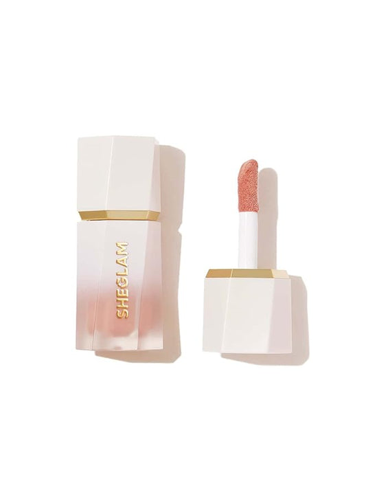 SHEGLAM Glow Bloom Liquid Waterproof Highlighter Long Lasting Cream Highlighter with Shimmer Dewy Finish - Bellini Brunch-Velvo Beauty