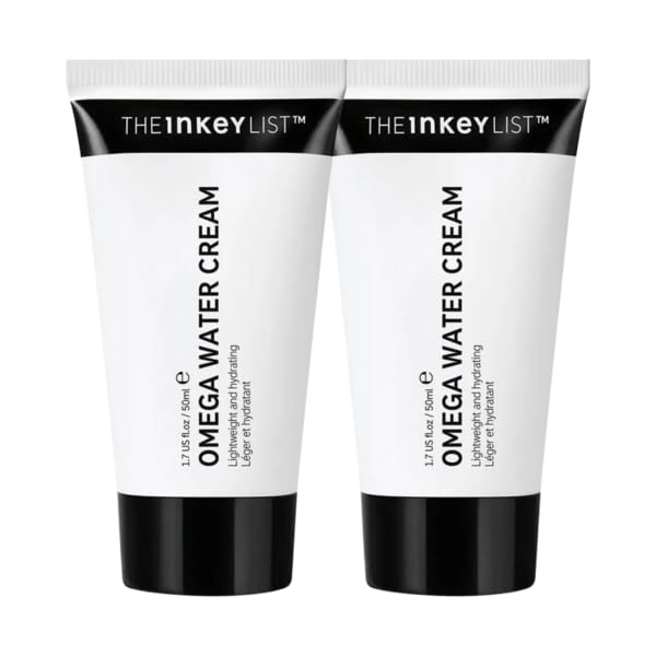 The INKEY List Omega Water Cream Moisturizer, 1.69 fl oz (2 Pack)-Velvo Beauty