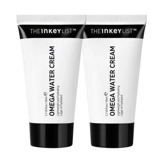 The INKEY List Omega Water Cream Moisturizer, 1.69 fl oz (2 Pack)-Velvo Beauty