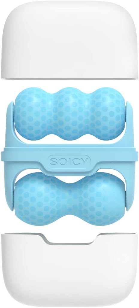 OPENDGO Ice Roller for Face Eyes Body,Cold Facial Ice Roller Massager for Eye Puffiness, Migraine, Pain Relief, Minor Injury, Facial Skin Care Products,2 in 1 Ice Face Roller Cold Therapy Tools-Velvo Beauty