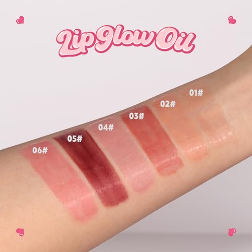 Lip Plumper Raspberry (0.19 Fl. Oz.) Lip Gloss Natural Lip Oil 2in1 Lip Care Serum for Beautiful Fuller-Looking Lips, Hydrating & Reduce Fine Lines,Tangerine-Velvo Beauty