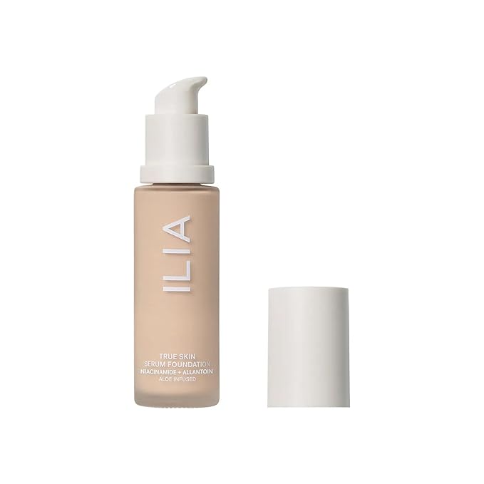 ILIA - True Skin Serum Foundation | Non-comedogenic, Cruelty-Free, Vegan, Weightless Feel, Buildable Coverage, Safe For Sensitive Skin (Formentera SF1)-Velvo Beauty