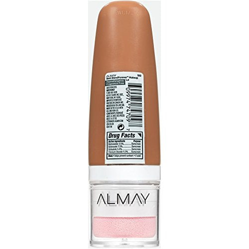 Almay Best Blend Forever Foundation, Natural Tan, 1 fl. oz., SPF 40 Broad Spectrum-Velvo Beauty