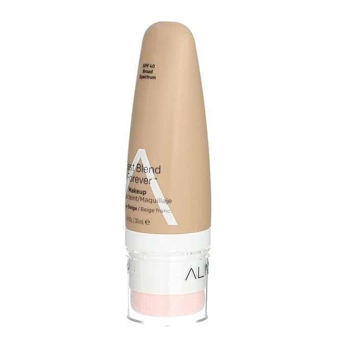 Almay Best Blend Forever Foundation, True Beige, 1 fl. oz., SPF 40 Broad Spectrum-Velvo Beauty