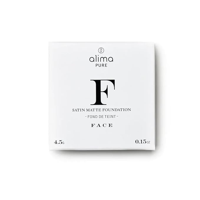 Alima Pure Matte Foundation Loose Mineral Powder Foundation Makeup, Loose Powder Makeup Oil Free Talc Free Powder, Natural Makeup Mineral Foundation Full Coverage Natural Foundation Powder .15 oz/4.5g-Velvo Beauty