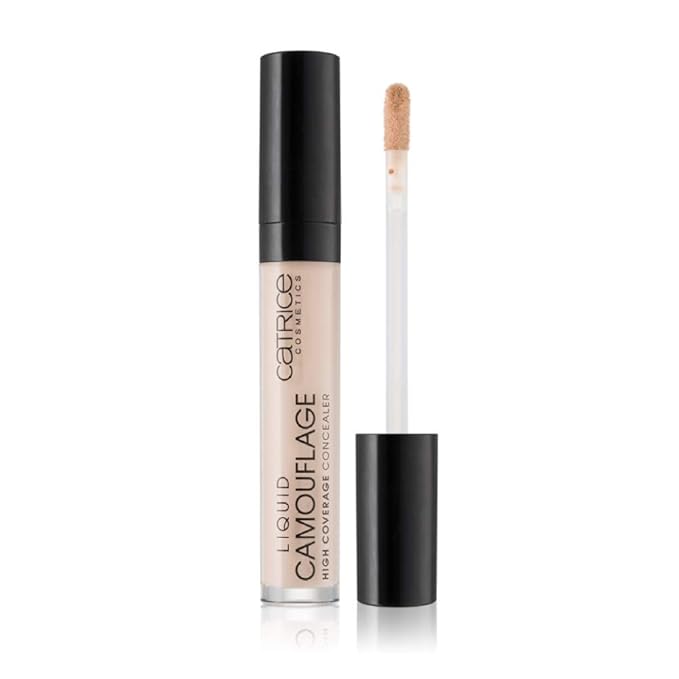 Catrice Liquid Camouflage Concealer (010 Porcelain) - Ultra Long Lasting Concealer for Optimal Coverage, Waterproof-Velvo Beauty
