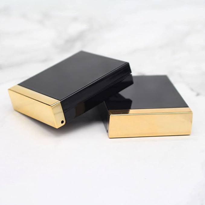 Empty Makeup Palette 2PCS Eyeshadow Makeup Palette with Mirror Plastic Cosmetic Storage Case for Makeup Eyeshadow Lipstick-Velvo Beauty