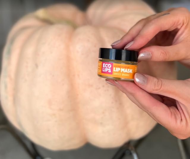 Eco Lips Plumping Daytime Lip Mask with Hyaluronic Acid and Upcycled Cloudberry Oil, 2-pack by Eco Lips 100% Natural. Made in USA-Velvo Beauty