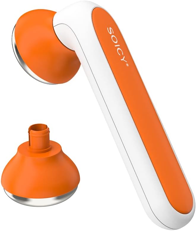 ONLYSKY BEAUTY Cooling Ice Roller Facial Massage Roller for Face (Orange)-Velvo Beauty