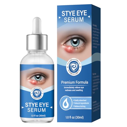Stye Eye Treatment, Stye Eye Serum for Styes Chalazion and Blepharitis, Gently Cleanses Lashes and Eyes, Restore Healthier Eye Skin, 1 Fl.oz-Velvo Beauty