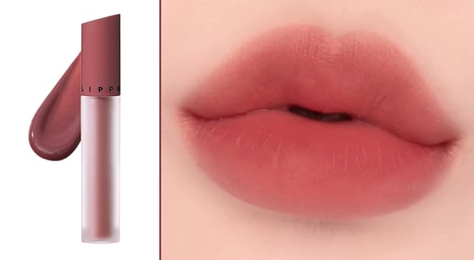 JUNG SAEM MOOL LIP-PRESSION See-Through Tint 0.14 Fl Oz, Soft Blurred Velvet Tint with Lightweight Long lasting Hydration, Seamless Fit Texture, Mood Tone Color, Korean Lip Makeup (SHA ROSY)-Velvo Beauty