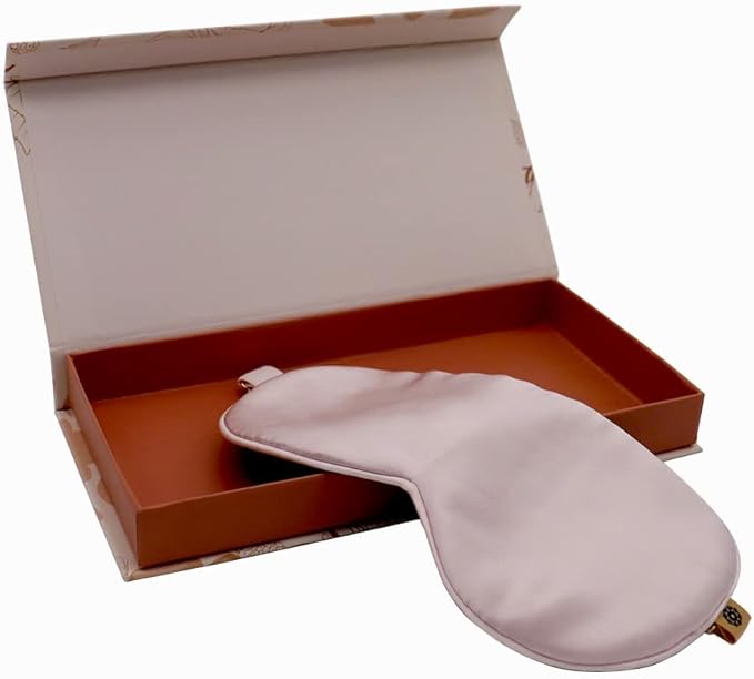 Silk Eye Mask for Sleeping (Rose Water)-Velvo Beauty