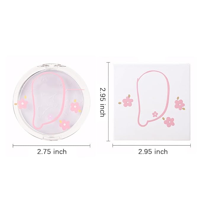 Face Oil Control Pressed Setting Powder-Clarifying Finishing Powder,Waterproof Long Lasting Translucent Powder Setting Powder Makeup,Blurs Fine Lines&Imperfections,Suitable for All-Day Use-Velvo Beauty