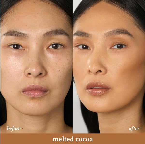 Julep Skip the Brush Cream to Powder Bronzer & Contour Stick - In Paradise Darker skin tones - Long Lasting Blendable and Buildable Color -Multi-Use 2-in-1 Blush and Lip Makeup Stick-Velvo Beauty