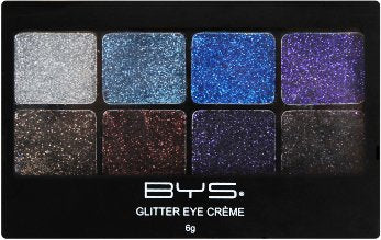 BYS Glitter Gel Makeup Palette 8 shades - Boogie Nights-Velvo Beauty