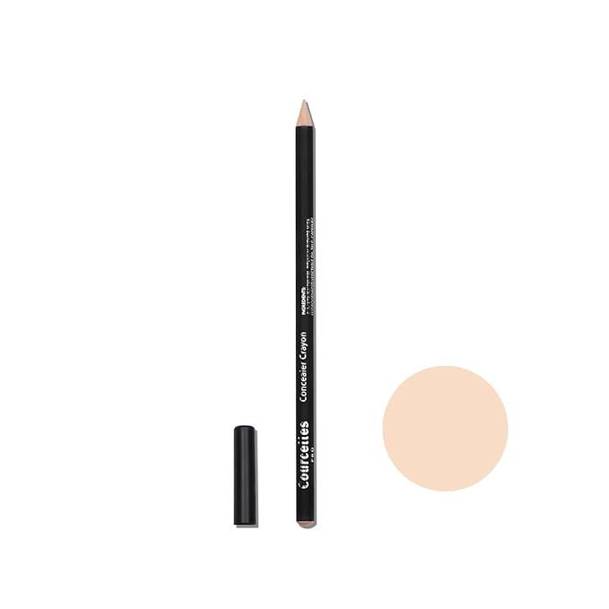 [K-Beauty Makeup] Courcelles Concealer Pencil CC706/CC707/CC708, Hard type-Natural Cover, light, medium, dark beige (CC707-Medium Beige)-Velvo Beauty