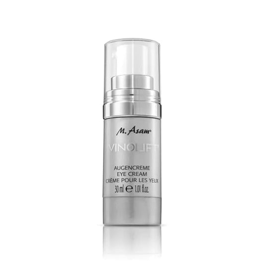 M. Asam VINOLIFT Eye Cream - anti-wrinkle eye care with resveratrol & encapsulated OPC for skin rejuvenation, hyaluronic acid provides moisture & makes skin look plumped up, 1.01 Fl Oz-Velvo Beauty