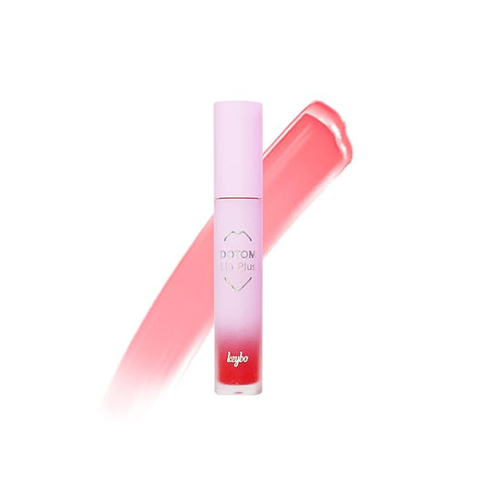 KEYBO Lip Plumper Dotom Lip Plus 16 Colors, 3 Steps Extreme Plumping Clear Lip Gloss by Essence Lip Care Oil & 16 Color Tints from Korean Makeup (32. GM-Cherry Ade)-Velvo Beauty