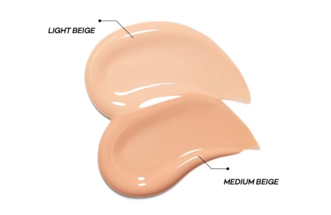 GIVERNY Milchak Cover Foundation Cushion with Refill #21 Light Beige - Moist Finish for All Skin Types - Flawless Coverage Face Makeup - Lightweight Formula for Satin Glass Texture, 0.4oz x 2-Velvo Beauty