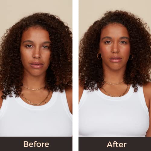 Monika Blunder Beauty - Blunder Cover Foundation/Concealer - Shade: 5 - Fünf - Medium/Deep, Warm Golden Undertones - Clean Beauty, All-In-One, Cruelty-Free, Fragrance-Free, Vegan - 0.62 oz-Velvo Beauty