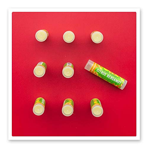 Crazy Rumors Citrus Bergamot Lip Balm. 100% Natural, Vegan, Plant-Based, Made in USA (1-Pack)-Velvo Beauty