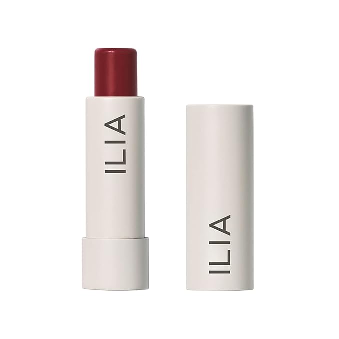 ILIA - Balmy Tint Hydrating Lip Balm | Non-Toxic, Cruelty-Free, Moisturizing + Sheer, Buildable Lip Color (Wanderlust, 0.15 oz | 4.4 g)-Velvo Beauty