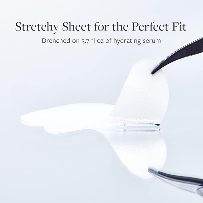 Spa Treatment UMB Stretch iSheet Japanese Under Eye Masks (30 Pairs) - Effective Anti-Aging Under Eye Patches for Dark Circles, Dry, Dull Skin Around the Eyes - Moisturize and Refresh your Skin-Velvo Beauty