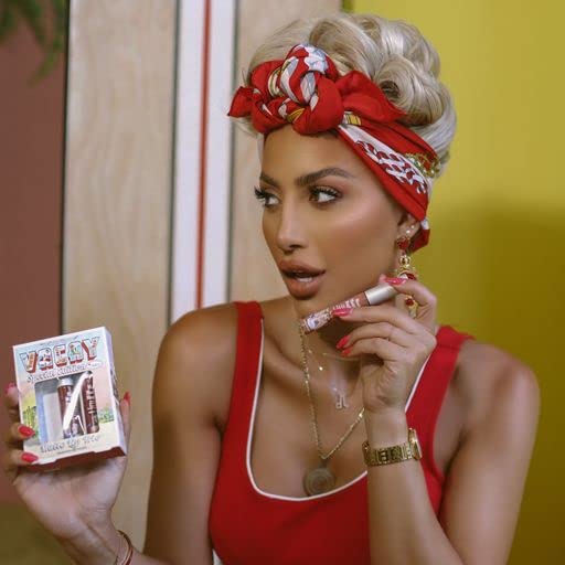 the Balm Voyage Vacay Matte Lip Trio Special Edition for Women - 3 Pc 0.25oz Lipstick - Persistent, 0.25oz Lipstick - Charismatic, 0.25oz Lipstick - Adventurous-Velvo Beauty