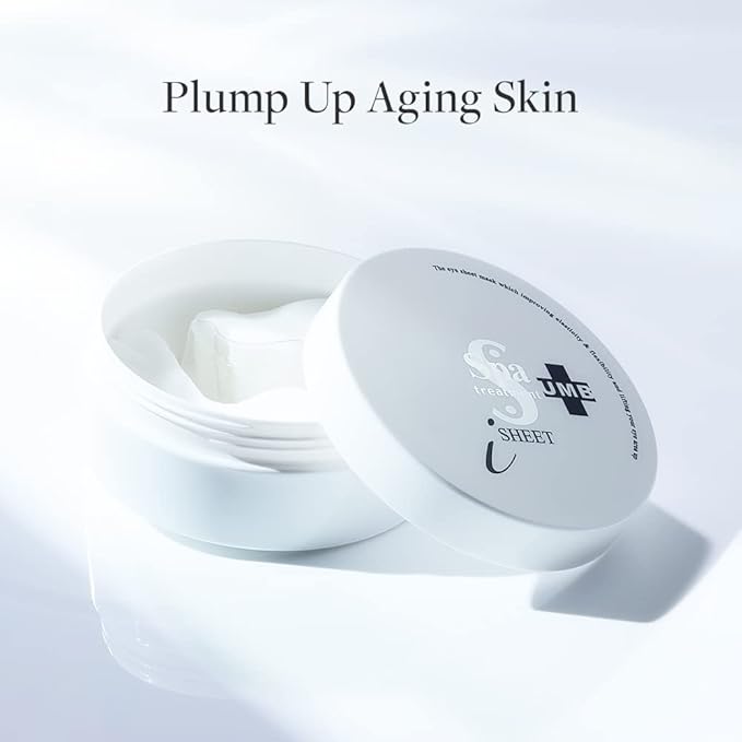 Spa Treatment UMB Stretch iSheet Japanese Under Eye Masks (30 Pairs) - Effective Anti-Aging Under Eye Patches for Dark Circles, Dry, Dull Skin Around the Eyes - Moisturize and Refresh your Skin-Velvo Beauty