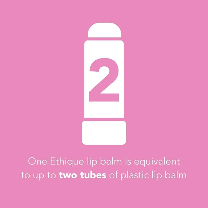 Ethique Nectar Unscented Lip Balm - Plastic-Free, Vegan, Cruelty-Free, Eco-Friendly, 0.32 oz (Pack of 1)-Velvo Beauty