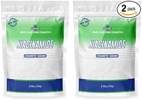Niacinamide -3.9oz Pure Niacinamide Powder, Niacinamide Powder Cosmetic Grade, DIY Niacinamide Powder for Serum & Cream- Pack of 2-Velvo Beauty