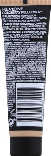 Revlon Liquid Foundation, ColorStay Face Makeup for Normal and Dry Skin, Longwear Full Coverage with Matte Finish, Oil Free, Nude, 1.0 Fl Oz-Velvo Beauty