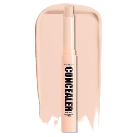 Kaely PROFESSIONAL MAKEUP Correcting Concealer Stick,Medium Coverage Concealer Crayon,under Eye Brightener Concealer for Dark Circles,corrector de ojeras,Lightweight,Vegan,02 LIGHT-Velvo Beauty