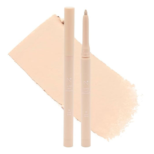 Under Eye Highlighter Pencil (02 cool) | Nobev Highlighter and Concealer with Flawless Coverage | Korean Aegyo Sal Highlighter-Velvo Beauty