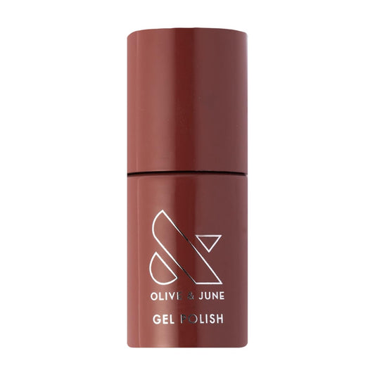 Olive & June Gel Polish | UV LED Nail Lamp Needed | Long Lasting Formula | Up to 21 Days of Wear | Damage-Free Removal | Salon-Quality Manicure, Pedicure at Home | JJ Cinnamon Brown-Velvo Beauty