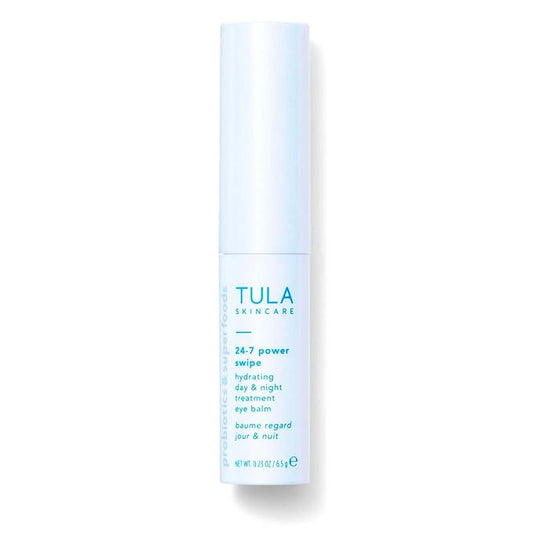 TULA 24-7 Power Swipe Hydrating Eye Balm | Dark Circle Treatment, Instant Brightening, Portable | 0.23oz-Velvo Beauty