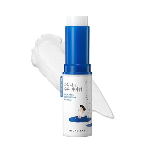 ROUND LAB Birch Juice Icy Cooling Eye Stick – Depuffing Glow Booster Balm for Puffy Eyes, Dark Circles, Fine Lines | On-the-Go Moisturizer | Korean Skincare | 0.35 oz-Velvo Beauty