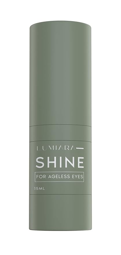 Lumiara Shine Anti Aging Eye Serum - Hydrating and Brightening Serum For All Ages & Skin Types - Organic, Paraben Free, Cruelty Free & Plant Based Wrinkle Reduction - Made In The USA - 15 ml-Velvo Beauty